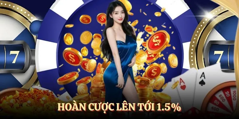 Hoàn cược lên tới 1.5%