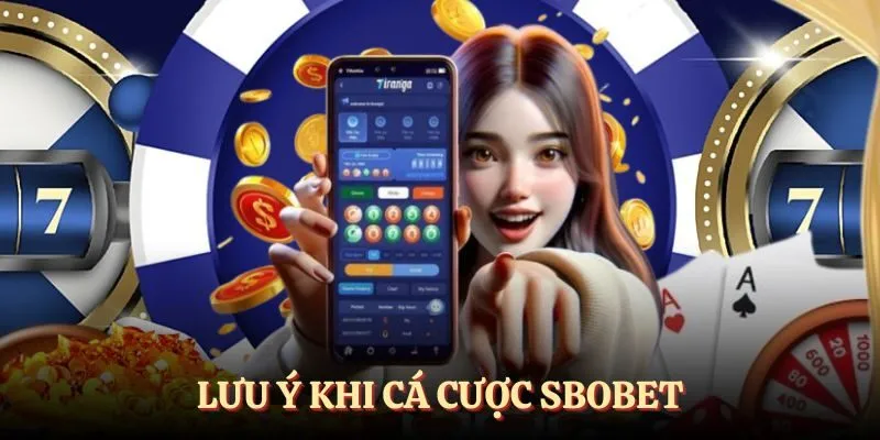 Lưu ý khi cá cược SBOBET