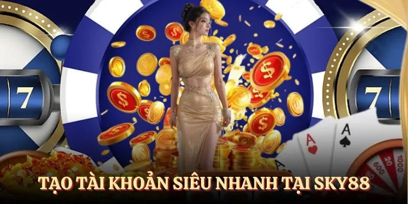 Tạo tài khoản cực nhanh tại SKY88